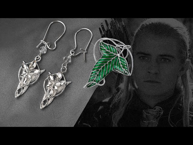 Vídeo relacionado con Cinereplicas El Señor de los Anillos - Broche Hoja de Lorien - 6.7 * 5cm - Licencia Oficial