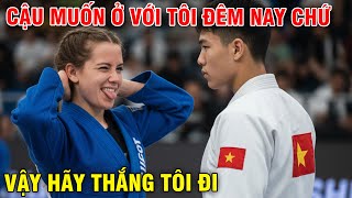 American Female Champion Arrogantly Calls Karate Outdated – 5 Minutes Later, Vietnamese Punch Mak...