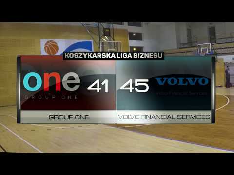 Group ONE vs Volvo Financial Services - V kolejka - Warszawa - Koszykarska Liga Biznesu