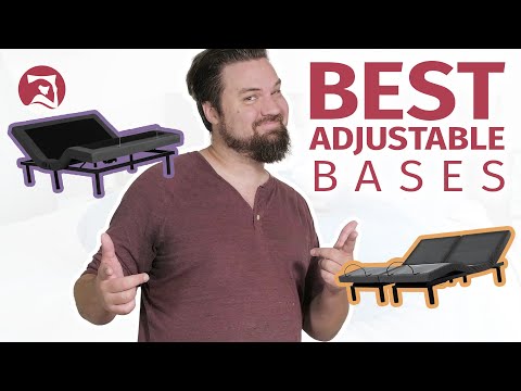 Twin XL Massage Adjustable Bed Frame ,Updated Bed Base with Thickened Foam Frame, Adjustable legs, Voice control, Anti-Snore/0 Gravity,Head and Foot Incline,Wireless Remote, USB Ports, LED Night Light video review thumbnail