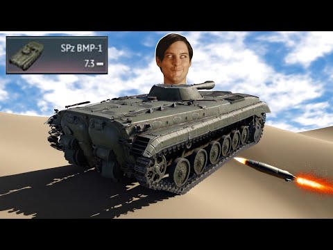I PLAYED THE BEST TANK FROM OLD TOP TIER   SPz BMP 1 in War Thunder