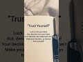 TRUST YOURSELF Motivation Quotes Shorts Life English Quotes