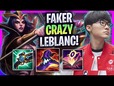FAKER'S LEBLANC IS CRAZY! - T1 Faker Plays Leblanc Mid vs Viktor! | Season 2024