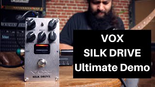 Video thumbnail for VOX Silk Drive | Ultimate Pedal Demo by TonePedia