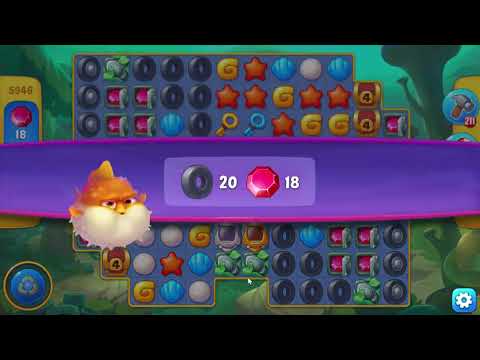 Fishdom 5946 Super Hard Level - 15 moves - NO BooSTERS