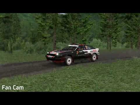 [RBR] WRSMP 2016 | Rajd Warmiński | SS5 | Toyota Celica ST165 | Big moment