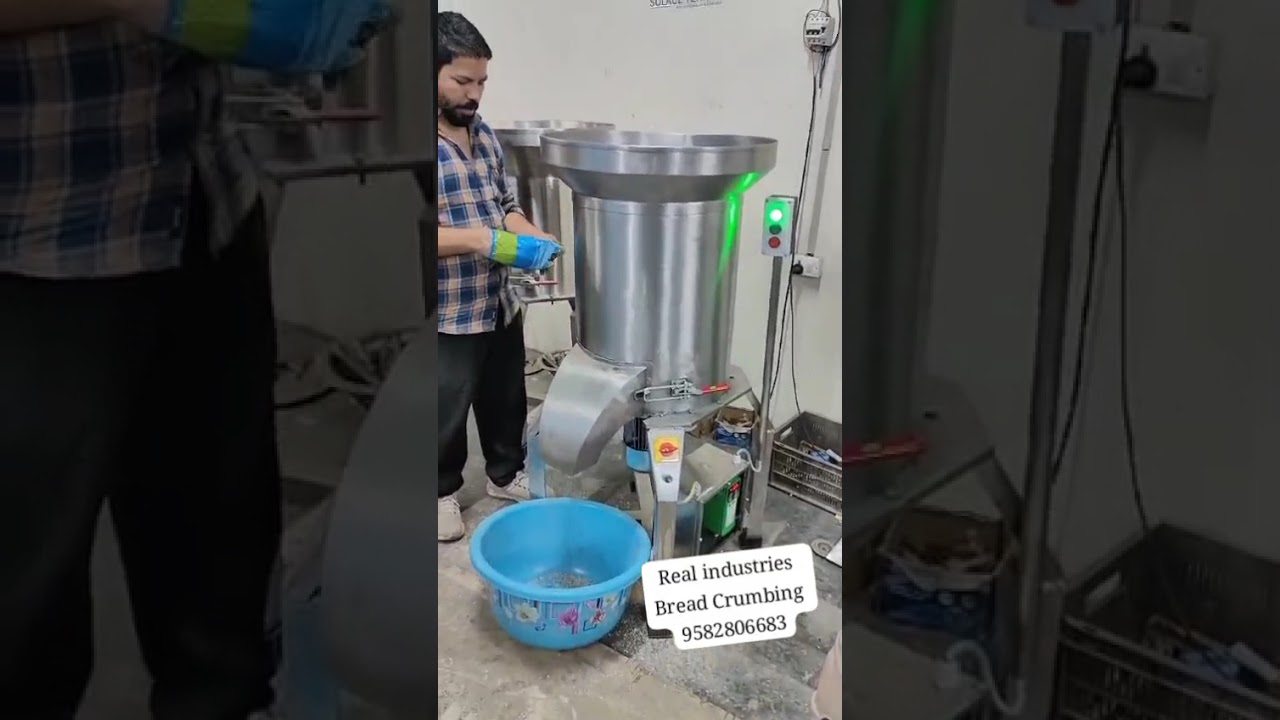 Automatic Bread Crumb Machine # bakery machine#industrialmachine #