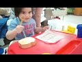 Writing And Reading 4 Years Old Riley