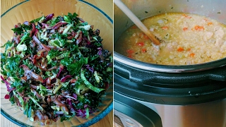 Soup n' Salad of the Week || Cook With Me || #1