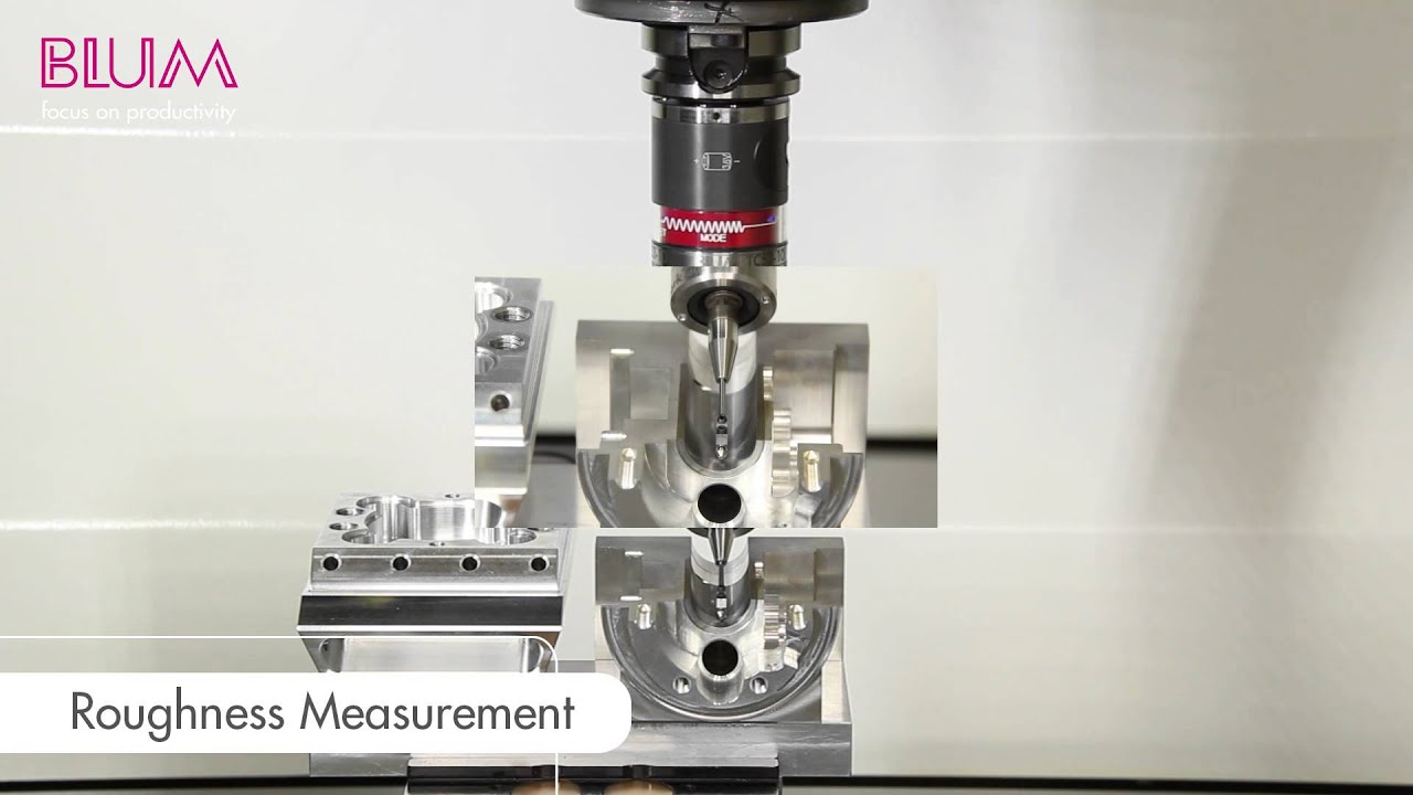 BLUM製表面粗さゲージで表面粗さを測定