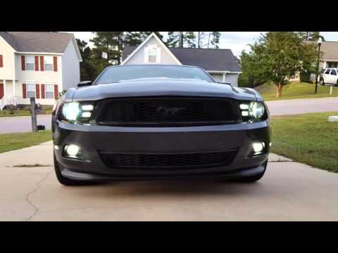 2012 Mustang Custom Headlights