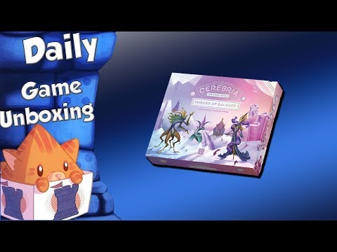 Daily Game Unboxing - Cerebria: The Inside World – Forces of Balance