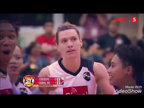 Sonja Milanovic Highlights/Cignalhd vs Cocolife/PSLgrandprix2018