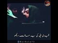 Whatsapp Status Noha Shahadat E BiBi Sakina Sa Baba Jan Haye Meri Yateemi Haye Meri Gareebi