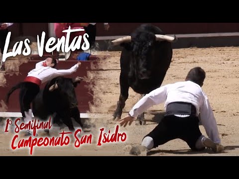CAMPEONATO DE SAN ISIDRO DE RECORTADORES CON TOROS · 1º SEMIFINAL · LAS VENTAS 2017