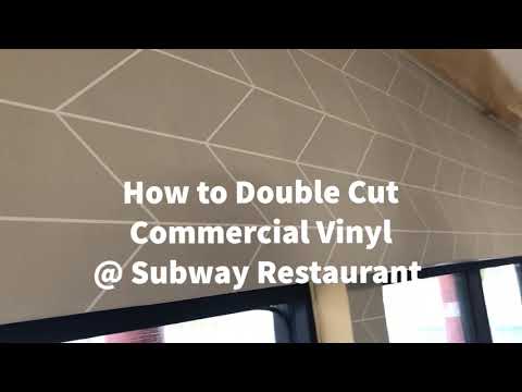 How To Double-Cut Commercial Vinyl Around a Soffit - Spencer Colgan
