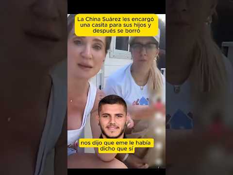 La China Suárez encargó una casita para sus hijos y despues no la quiso 😱 #lachina #chinasuarez