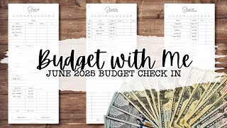Things Aren't Going Well 😵💫 | June 2025 Budget Check In | Digital Budgeting on iPad Pro