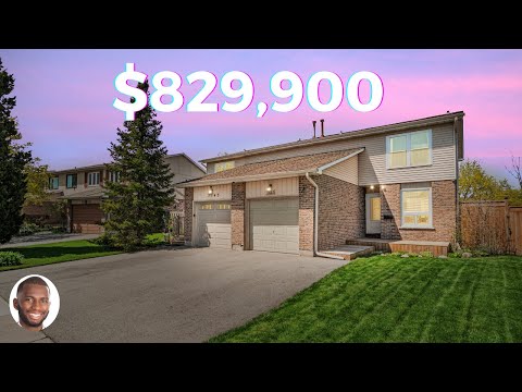 Inside a Fully Renovated Semi-Detached Home in Burlington, Ontario