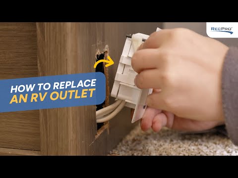 How to Replace an RV Electrical Outlet with RecPro - EASY 30 Minutes