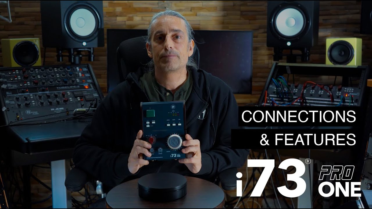 i73® PRO ONE - Connections and features