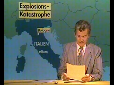 ARD 02.08.1980 - Tagesschau zum Sendeschluss, sowie Programmvorschautafeln