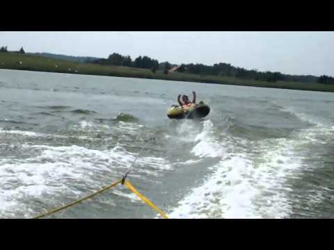 holowanie za motorówką