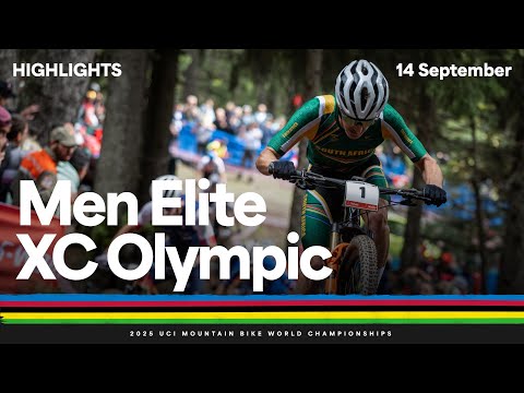 Men Elite XCO Highlights | 2025 UCI Mountain Bike World Championships | Tissot