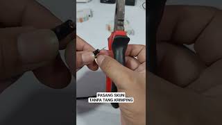 Download lagu Pasang skun kabel tanpa tang crimping #shorts mp3