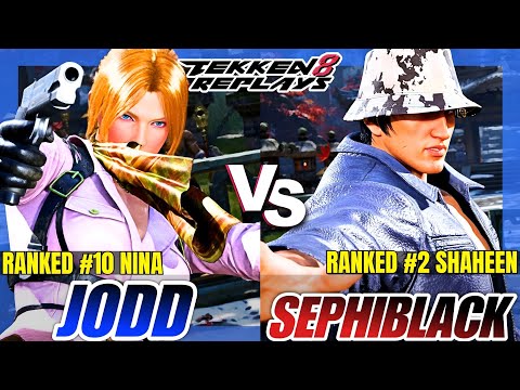Tekken 8 | Jodd (Nina) vs Sephiblack (Shaheen) | High Level Ranked Match Replay