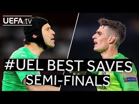 ČECH, ARRIZABALAGA: #UEL BEST SAVES, Semi-finals