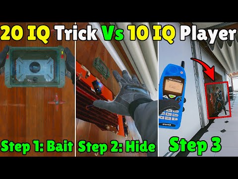 Baiting a 10 IQ player with a 20 IQ Trick - Rainbow Six Siege High Caliber