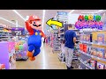 SUPER MARIO GALAXY MOVIE PRANK IN WALMART