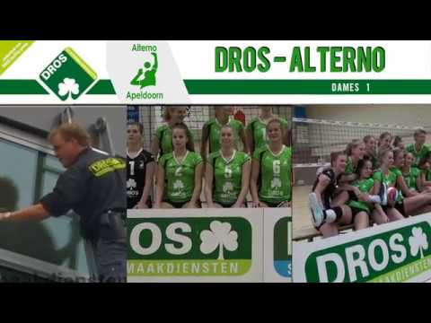 Dros Alterno Apeldoorn   Sliedrechtsport D1  Eredivisie Vollybal audio aangepast
