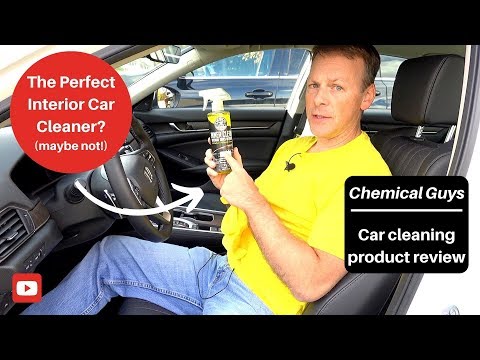 Chemical Guys InnerClean Review (interior car detailing)
