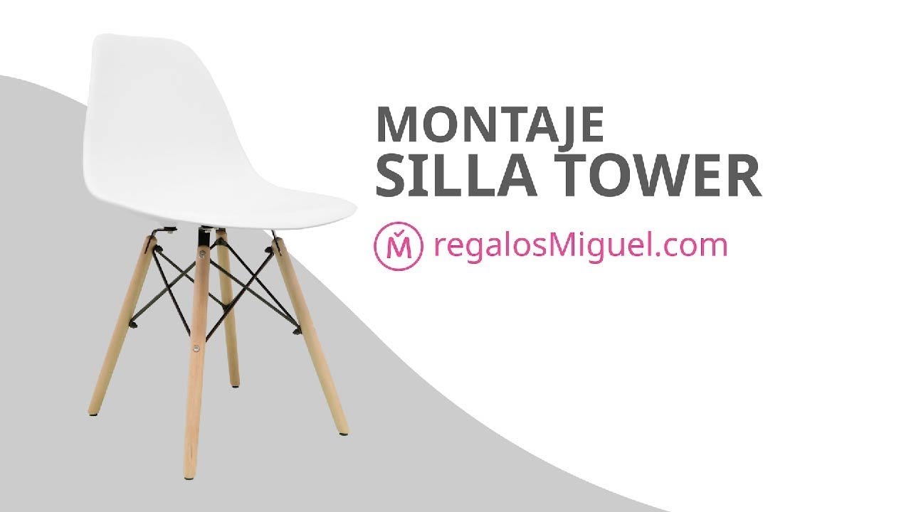 Sillas de comedor TOWER. Cómo montar una silla de comedor TOWER