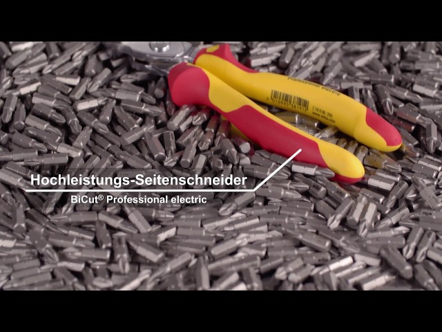 Video teaser for Wiha Hochleistungsseitenschneider BiCut electric