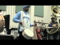 Rebirth Brass Band drum workshop w/Keith Frazier + Derrick Tabb: "Talkin' Loud"