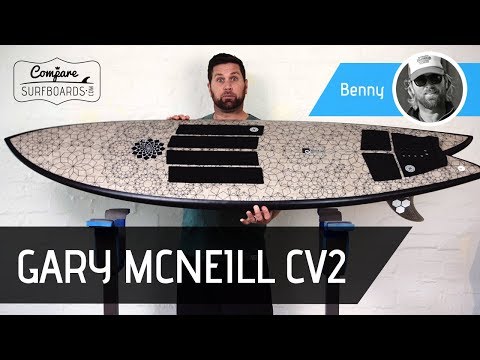 Gary McNeill CV2 Treetech ECO Surfboard Review | Compare Surfboards