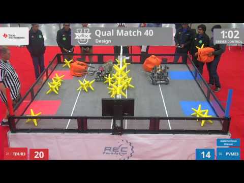 2017 VEXU Design Q40 - TDUR3 vs PVME3 - 26 to 11