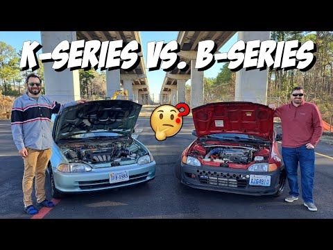 The Great Engine Debate: K Series vs B Series in a Civic!