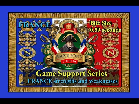 Napoleons Imperium FRANCE - The Strengths and Weaknesses. Only 59 seconds long