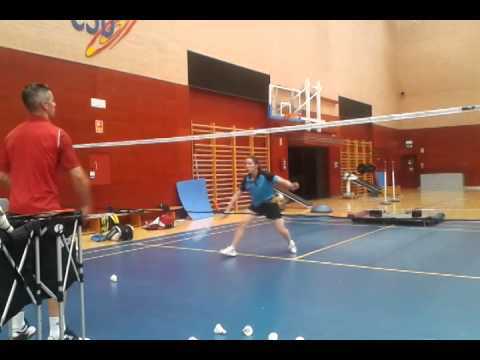 Beatriz Corrales - Entrenamiento en el CARD