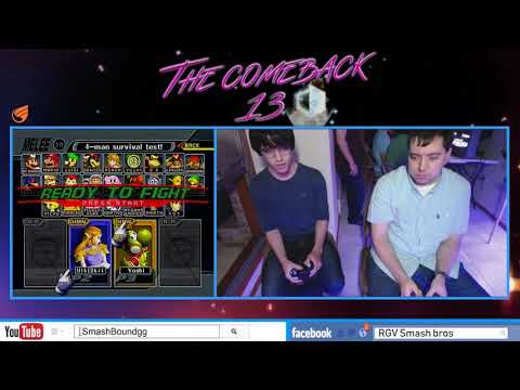 The Comeback 13 ssbm - Lijah vs Leomupi - Pool A
