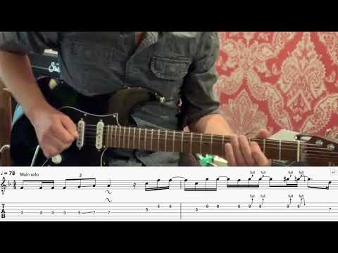 Rosanna solos - with TAB