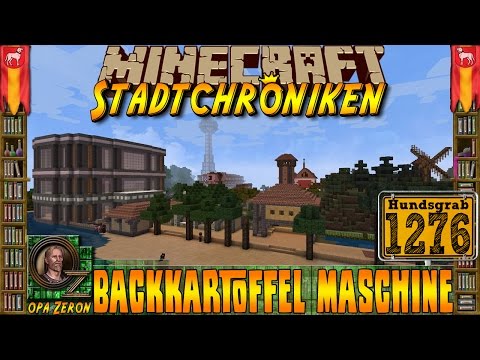 Minecraft #1276 -Stadtchroniken- Backkartoffel Maschine [HD+Deutsch]