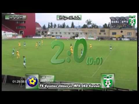 Sezóna 2010/2011 30. kolo - FK Vysočina Jihlava vs. MFK OKD Karviná 2:0 (0:0)