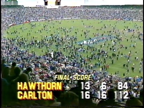 1986 Second Semi Final Hawthorn v Carlton, Waverley Park.