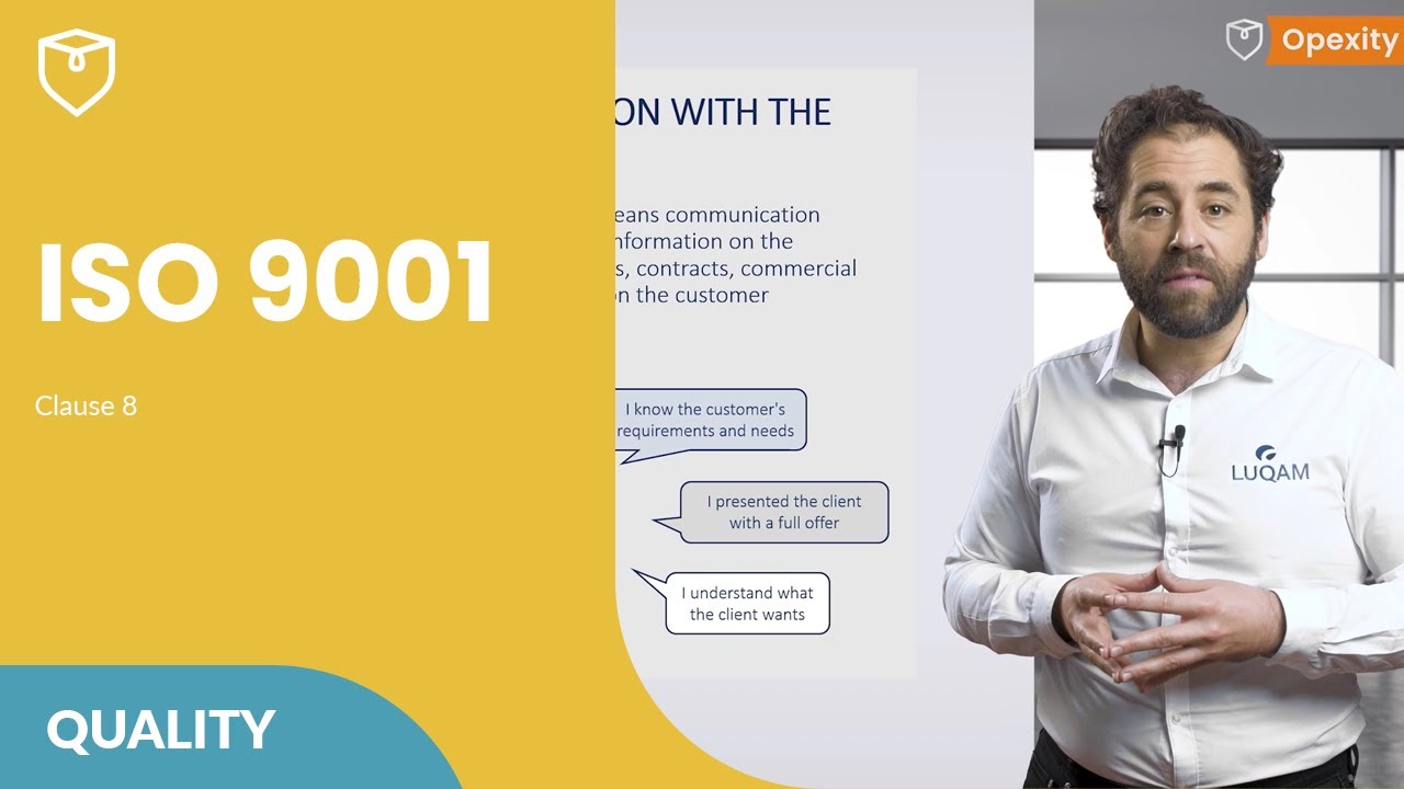 ISO 9001 Clause 8 Explained 👌 | Opexity