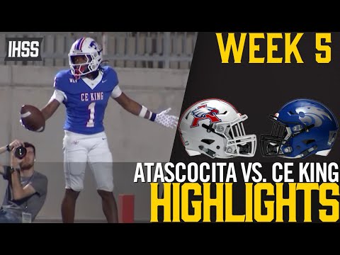 CE King vs Atascocita Epic Clash Ends 70-55! High School Football Highlights
